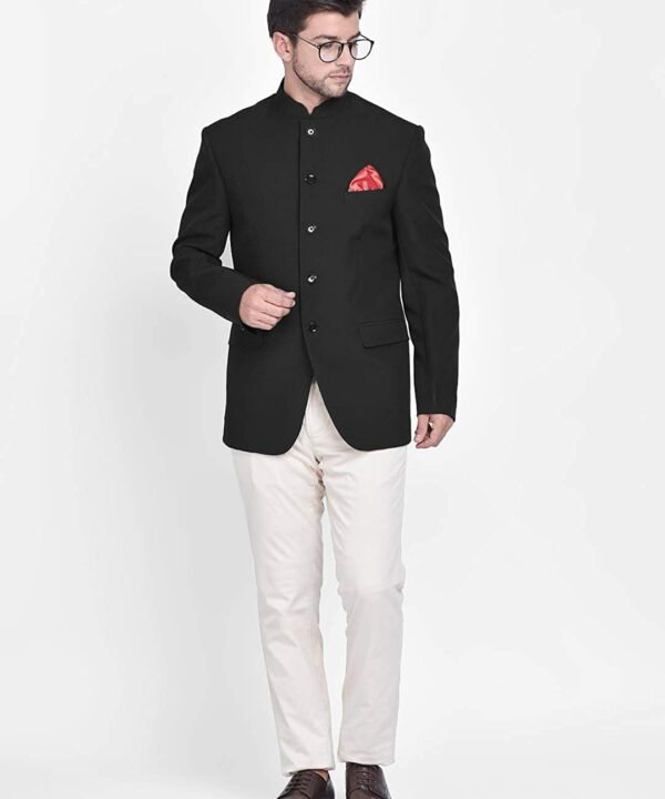 Evening Non Shiny Matt Finish Bandhgala for Men