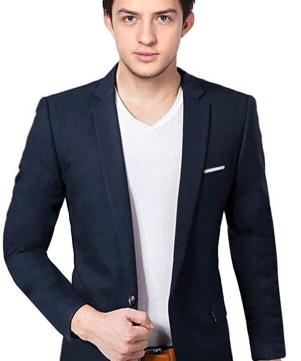 Men's Slim Fit Single Breasted Blazer