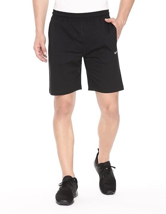Pepe Jeans Men's Cotton Boxer Shorts Regular Fit Solid Shorts (Pack of 1)