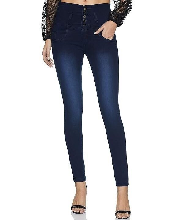 SLVETE Women's Slim Fit Jeans