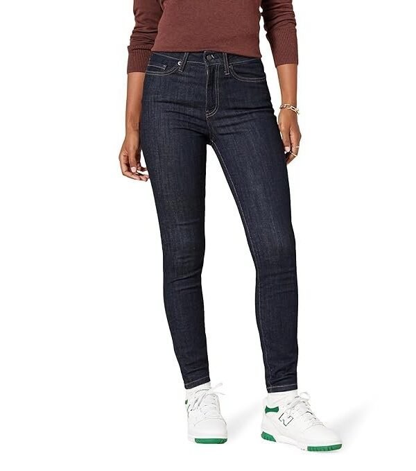 Essentials Women's High-Rise Skinny Fit Jeans